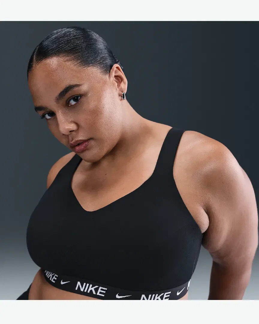 Sujetador ajustable acolchado con soporte superior Nike Indy W