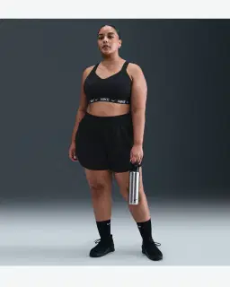 Sujetador ajustable acolchado con soporte superior Nike Indy Mujer – 4/4