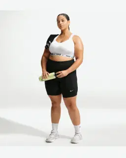 Sujetador ajustable acolchado con soporte superior Nike Indy Mujer – 4/4