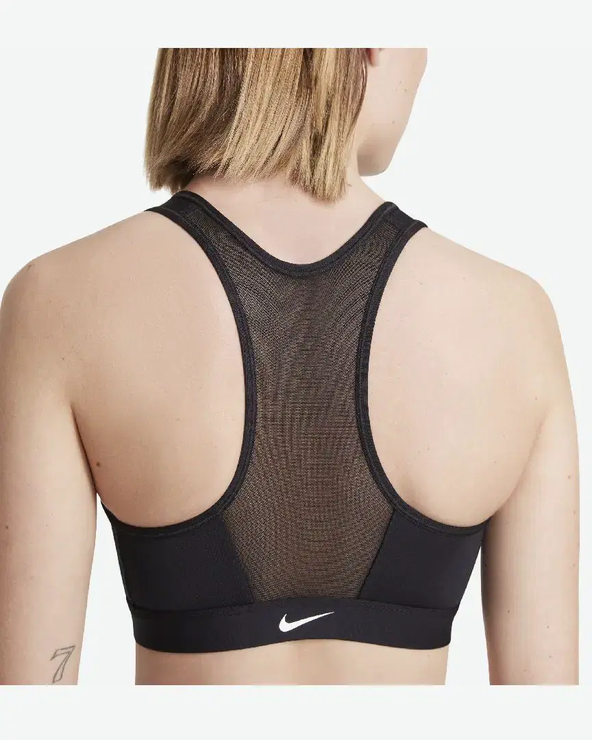 Sujetador acolchado de soporte medio con cremallera frontal Nike Swoosh W - DD1205-010 (3) au meilleur prix !