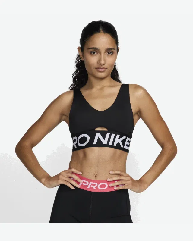 Sujetador acolchado con soporte normal Nike Pro Indy Plunge W