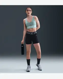 Sujetador acolchado con soporte normal Nike Pro Indy Plunge Mujer – 4/4