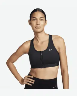 Sujetador acolchado de soporte normal Nike Swoosh Mujer – 2/4