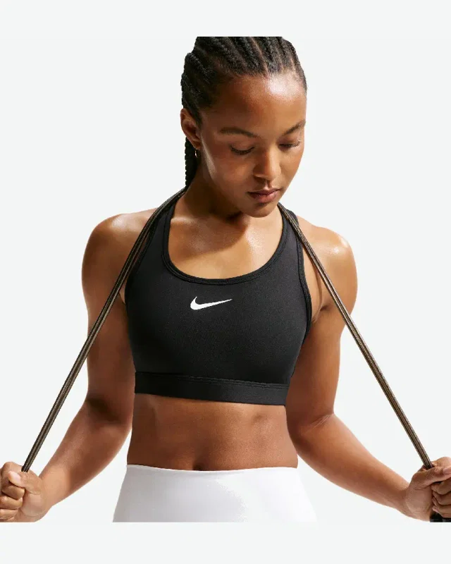 Sujetador acolchado de soporte normal Nike Swoosh W