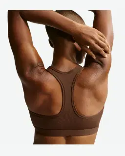 Sujetador acolchado de soporte normal Nike Swoosh Mujer – 2/4