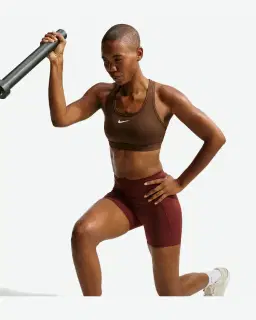 Sujetador acolchado de soporte normal Nike Swoosh Mujer – 3/4