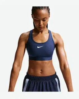 Sujetador acolchado de soporte normal Nike Swoosh Mujer – 1/4