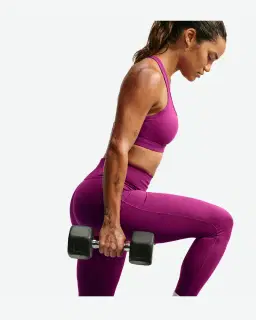 Sujetador acolchado de soporte normal Nike Swoosh Mujer – 3/4