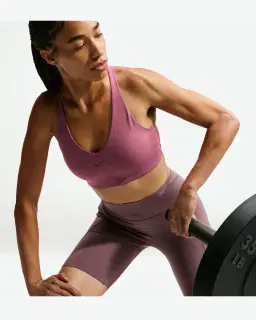 Sujetador acolchado con soporte normal Nike Universa Mujer – 2/4