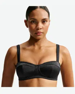 Brassière Rembourrée A Picots Nikeskims Satin Shine Mujer – 1/4