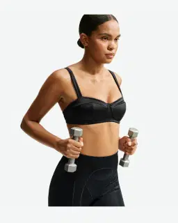 Brassière Rembourrée A Picots Nikeskims Satin Shine Mujer – 3/4