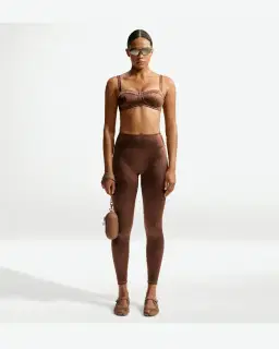 Brassière Rembourrée A Picots Nikeskims Satin Shine Mujer – 4/4