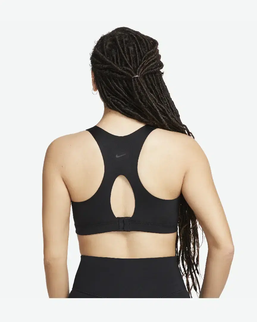 Sujetador acolchado con cremallera Nike Alpha W - DD0436-010 (1) au meilleur prix !