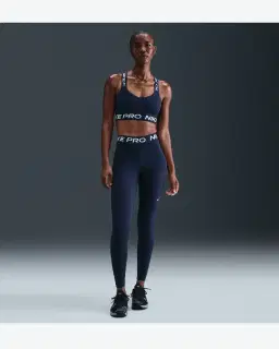 Sujetador Sin Relleno Con Soporte Ligero Nike Pro Mujer – 4/4