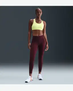 Sujetador acolchado Nike Swoosh de soporte medio Mujer – 4/4