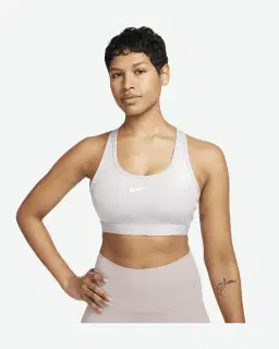Sujetador acolchado Nike Swoosh de soporte medio Mujer – 2/4