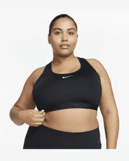 Sujetador acolchado Nike Swoosh de soporte medio Mujer – 2/4