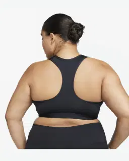 Sujetador acolchado Nike Swoosh de soporte medio Mujer – 3/4