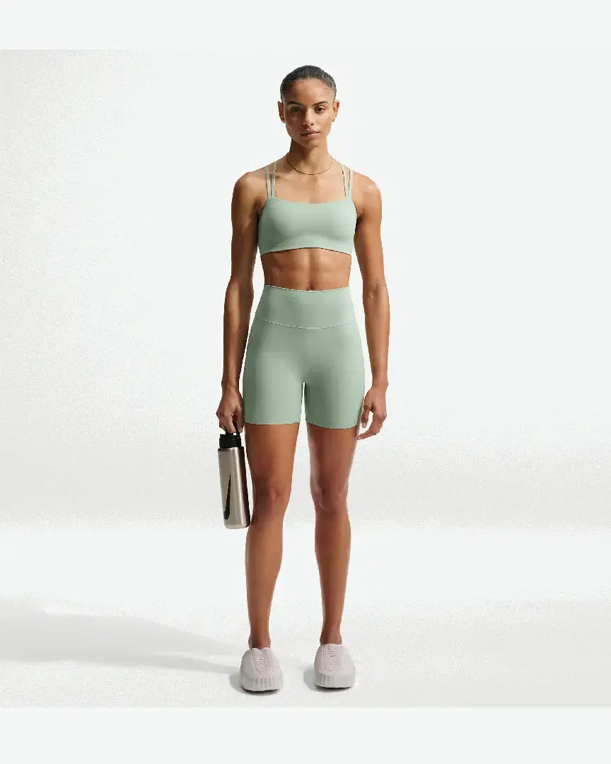 Sujetador acolchado Nike Zenvy Strappy W - IB9847-006 (3) au meilleur prix !