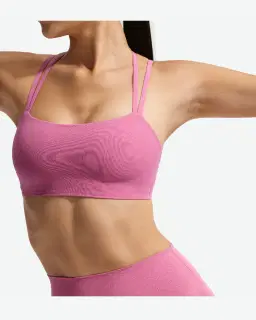 Sujetador acolchado Nike Zenvy Strappy Mujer – 3/4