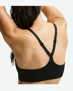 Sostén ajustable acolchado de sujeción ligera Nike Indy Mujer – 2/4