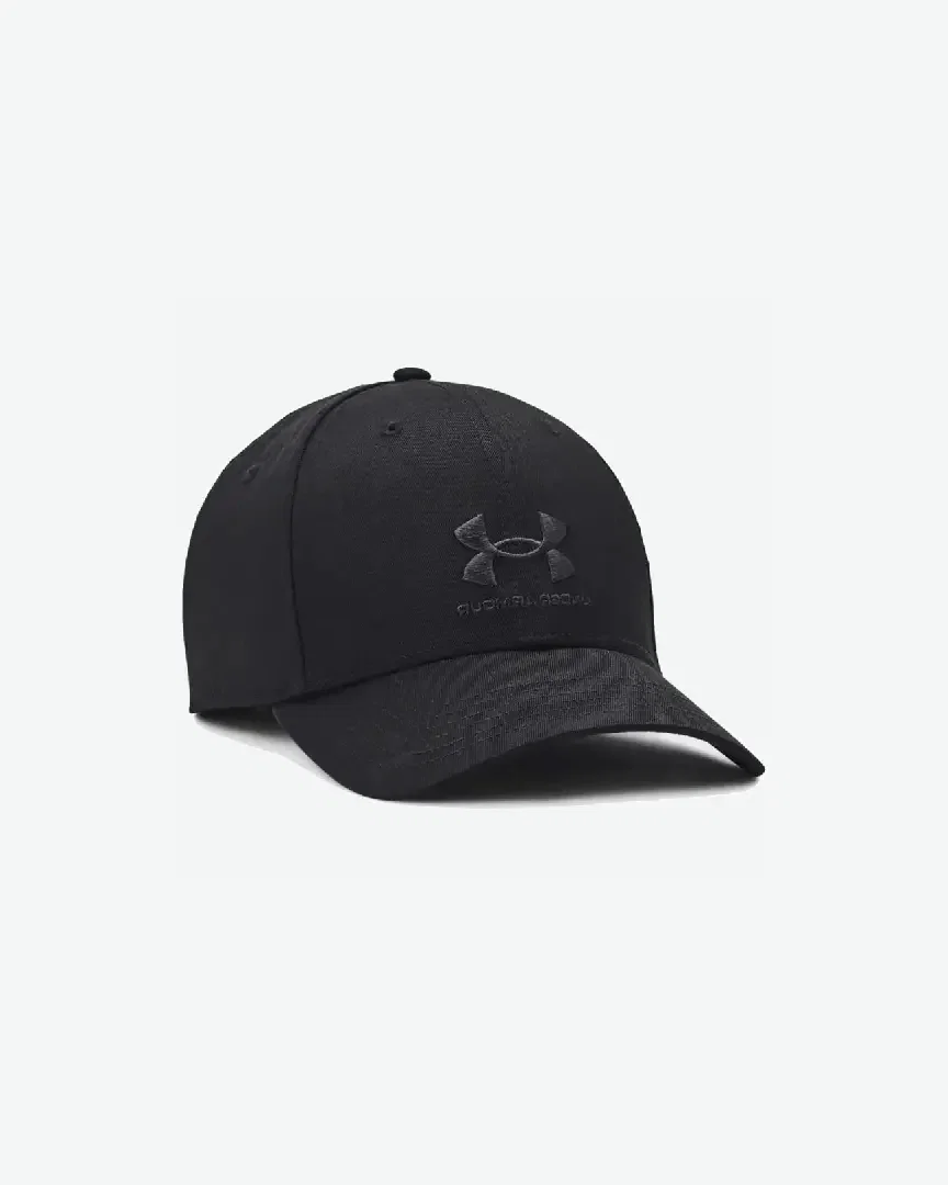 Gorra Under Armour para hombres con logotipo ajustable negra Hombre