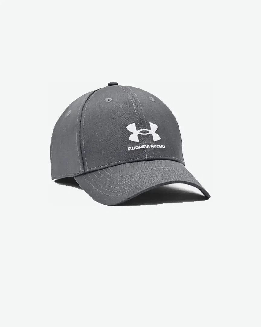 Gorra Under Armour Hombre Branded Lockup Adj-Gry M