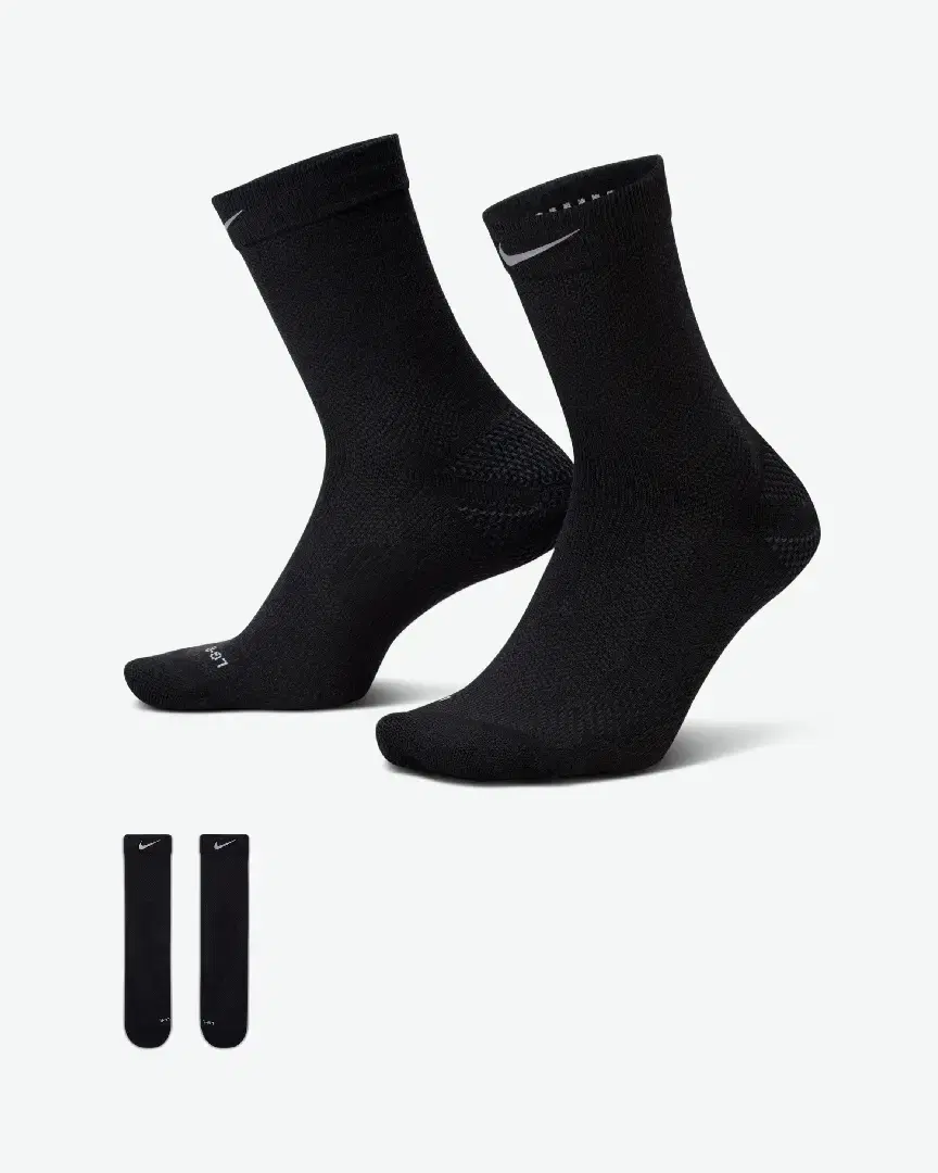 Calcetines de media caña de lana Nike Running Lightweight (1 par) - IF2509-010 (0) au meilleur prix !