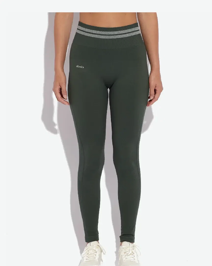 Mallas circulares sin costuras mantén el flujo Unisex