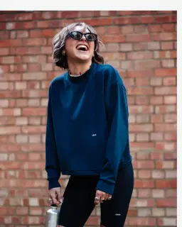Círculo Sudadera Corte Tener suerte Unisex – 9/14