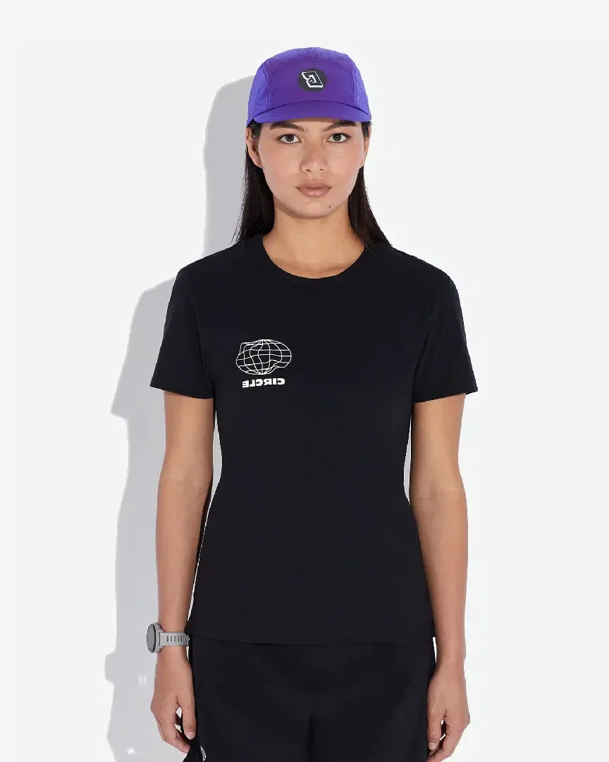 Camiseta circular atlética de carrera Unisex