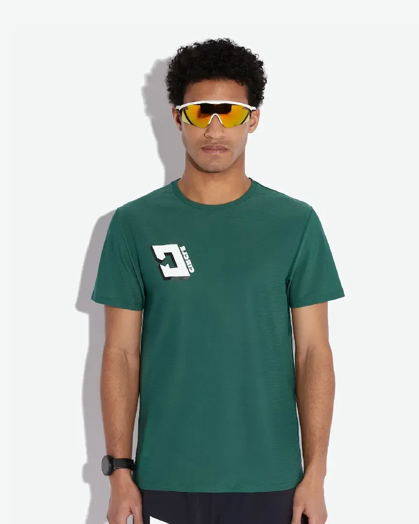 Camiseta de círculo leyenda