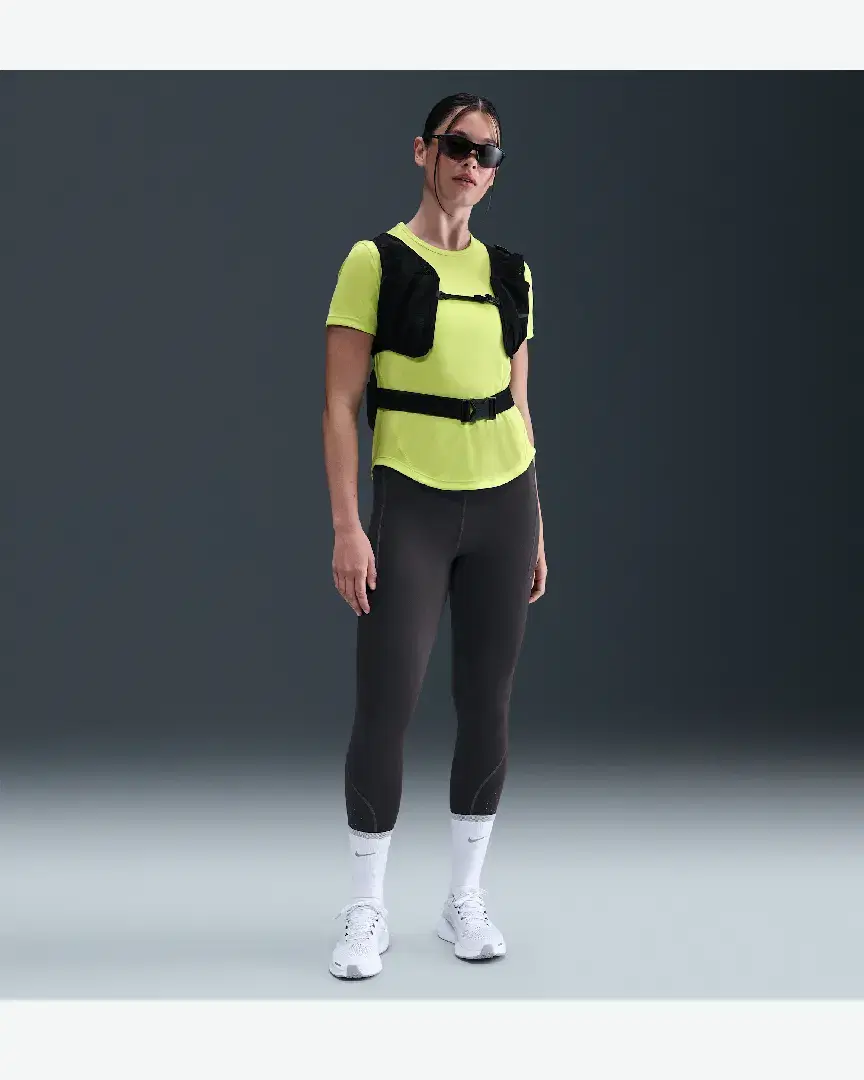 Mallas 7/8 De Cintura Alta Con Motivos Reflectantes Nike Swift W - HV2287-036 (0) au meilleur prix !