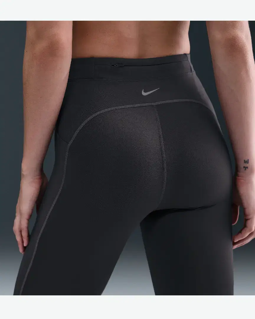 Mallas 7/8 De Cintura Alta Con Motivos Reflectantes Nike Swift W - HV2287-036 (2) au meilleur prix !