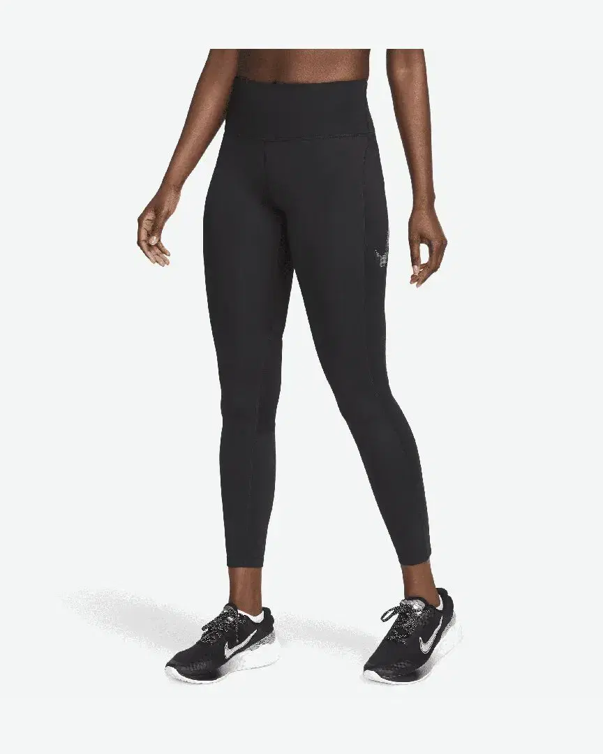 Mallas 7/8 de cintura media con estampado y bolsillos Nike Fast W - Women (27) au meilleur prix !