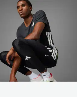 Mallas largas de running Adidas Adizero Hombre – 3/4