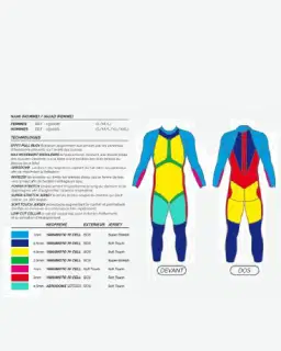 Combinación de neopreno Mako Nami 3 0 Hombre – 5/5