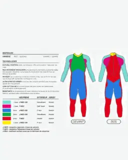 Combinación Neopreno Mako Reef Shark Amarillo Niño Hombre – 4/4