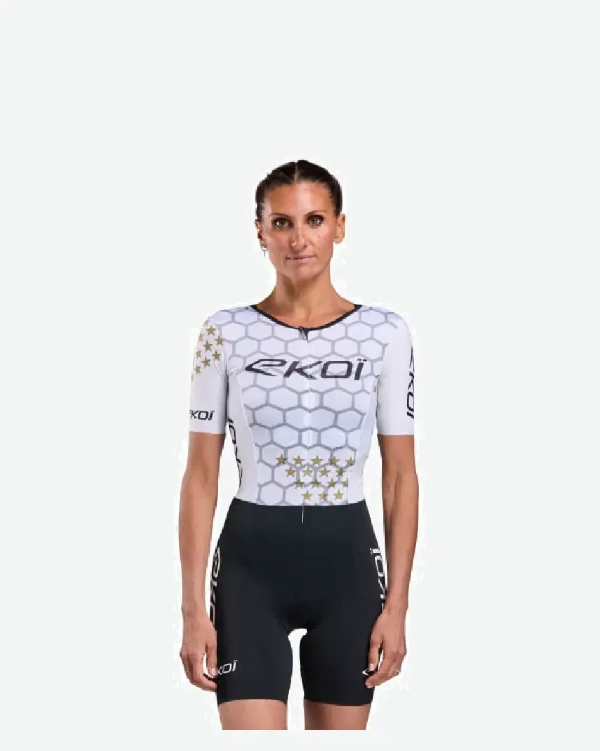 Combinación Triatlón Mujer Ekoi Racing Grafeno