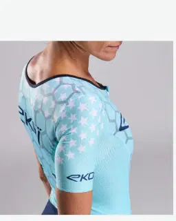 Combinación Triatlón Ekoi Racing Grafeno Azul Hombre – 10/10