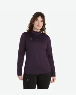 Camiseta de invierno Core Ls 1/2 Zip Mujer – 1/5
