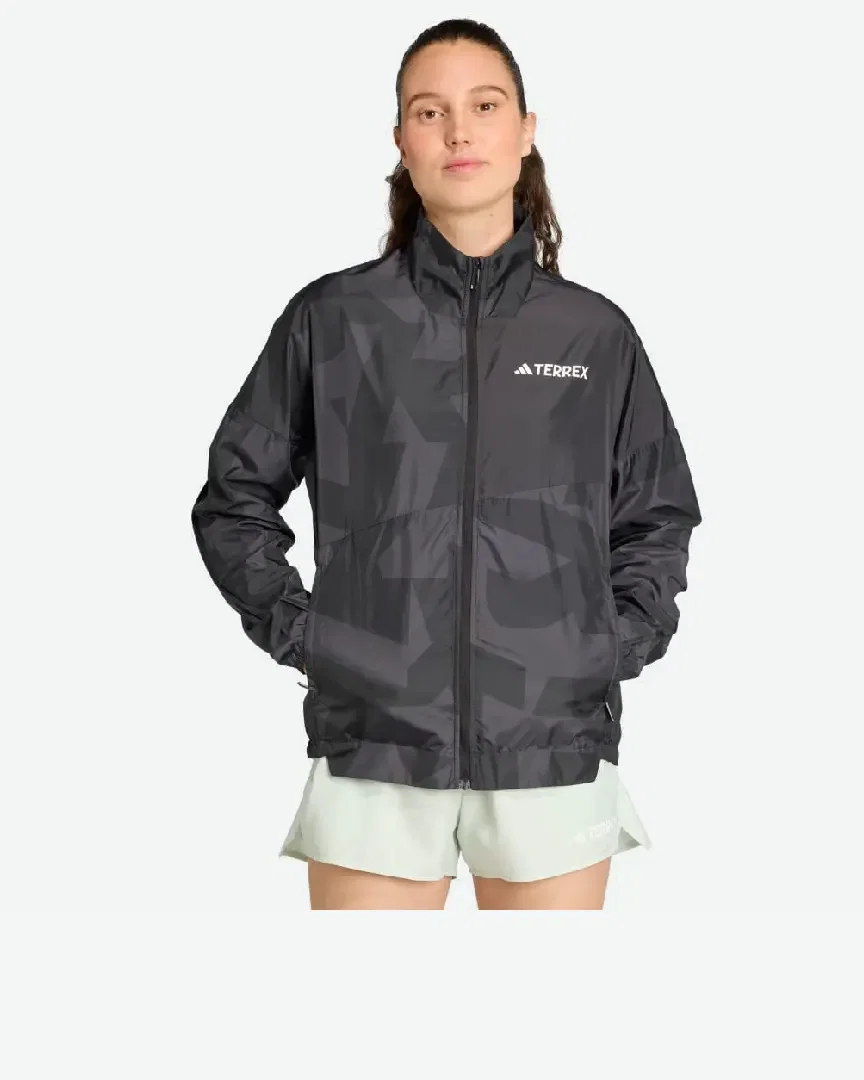 Cortavientos Adidas Impreso Terrex Multi Mujer