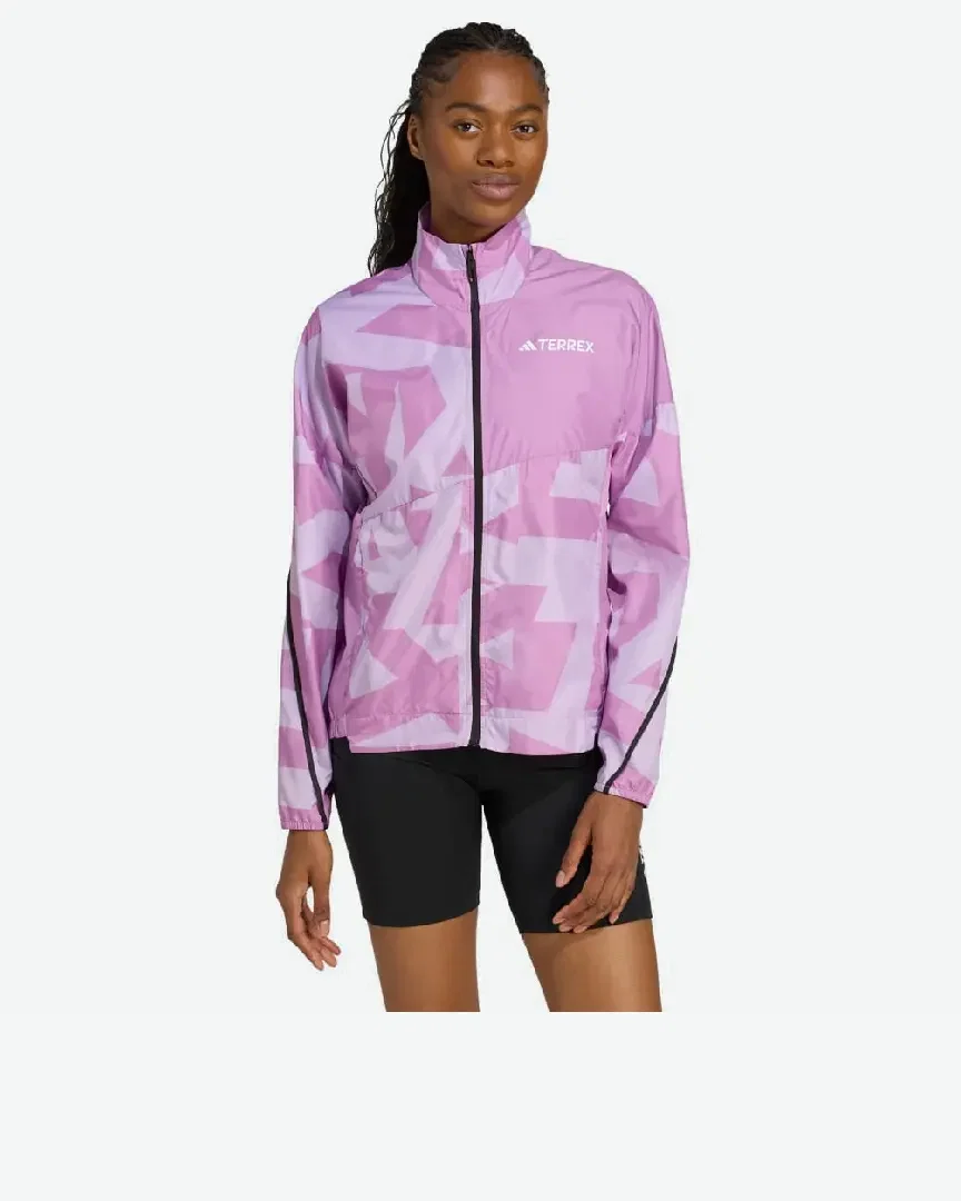 Cortavientos Adidas Impreso Terrex Multi Mujer