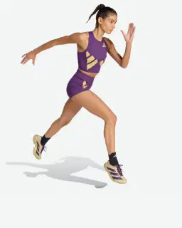 Top de cultivo Adidas Adizero Road To Records Mujer – 3/4