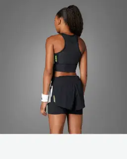 Top de Correr Adidas Crop Poche Gel Adizero Mujer – 2/4