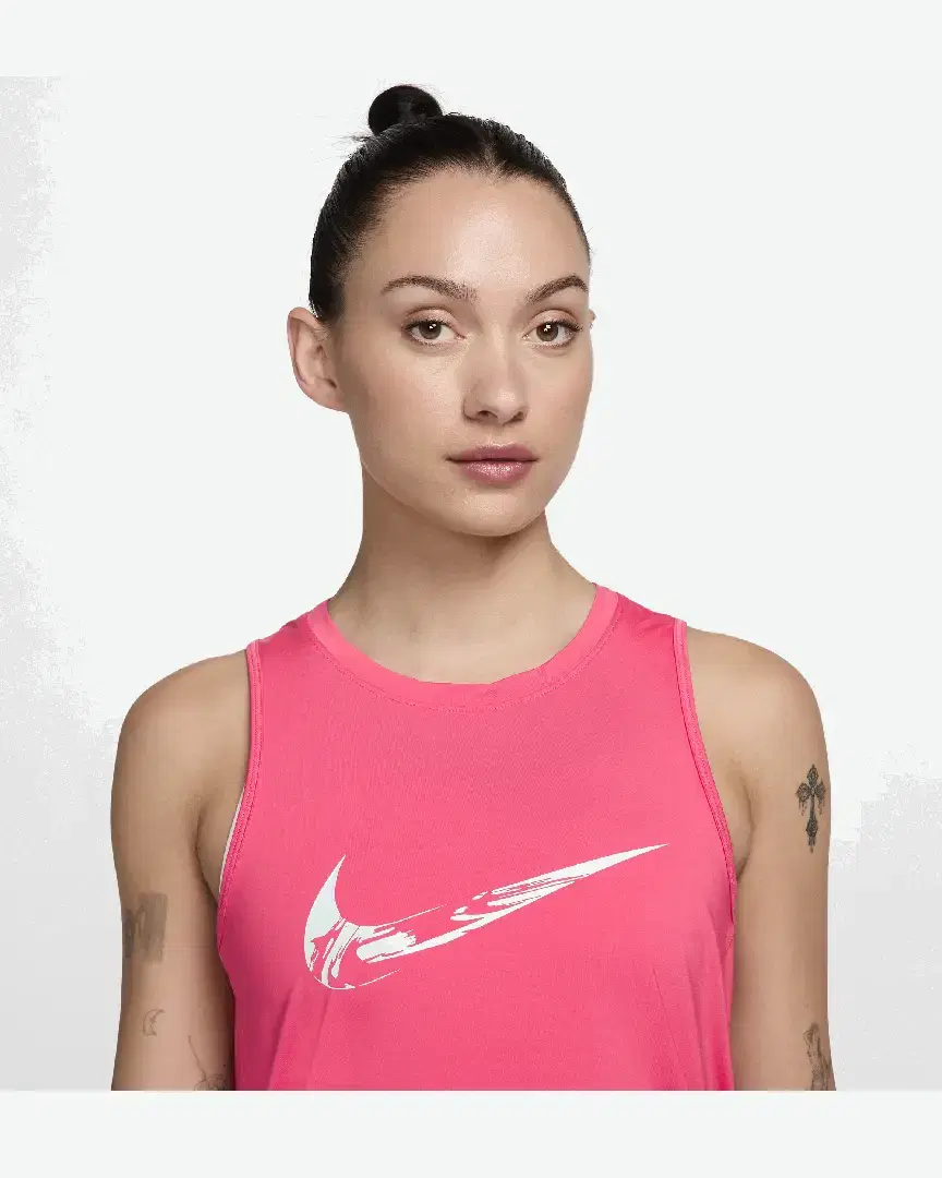 Camiseta sin mangas con estampado Dri-Fit Nike One W - FV6376-629 (2) au meilleur prix !