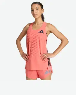 Camiseta sin mangas Adidas Adizero Pro Running Climacool+ 3D Mujer – 1/4