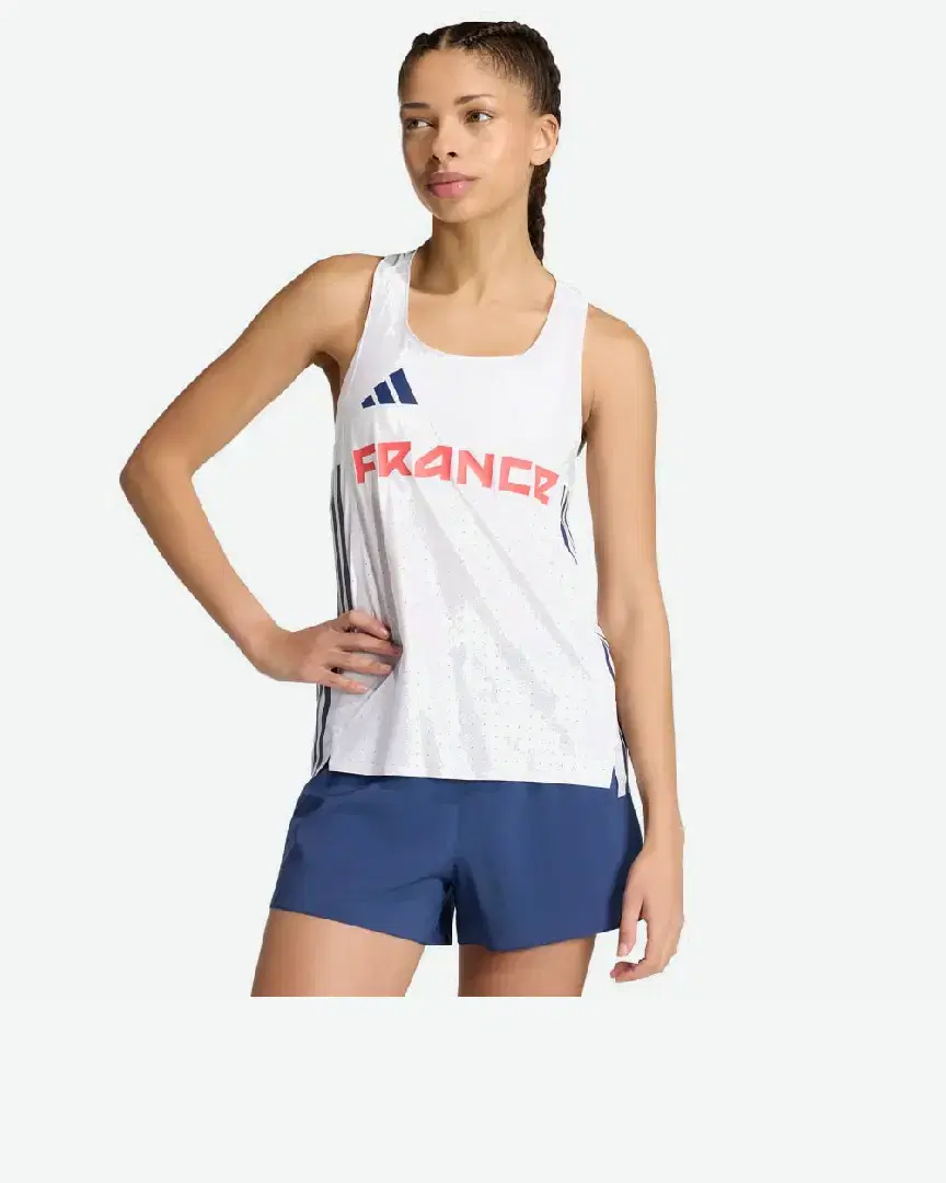 Camiseta sin mangas Adidas Adizero Training Francia W - Women (25) au meilleur prix !