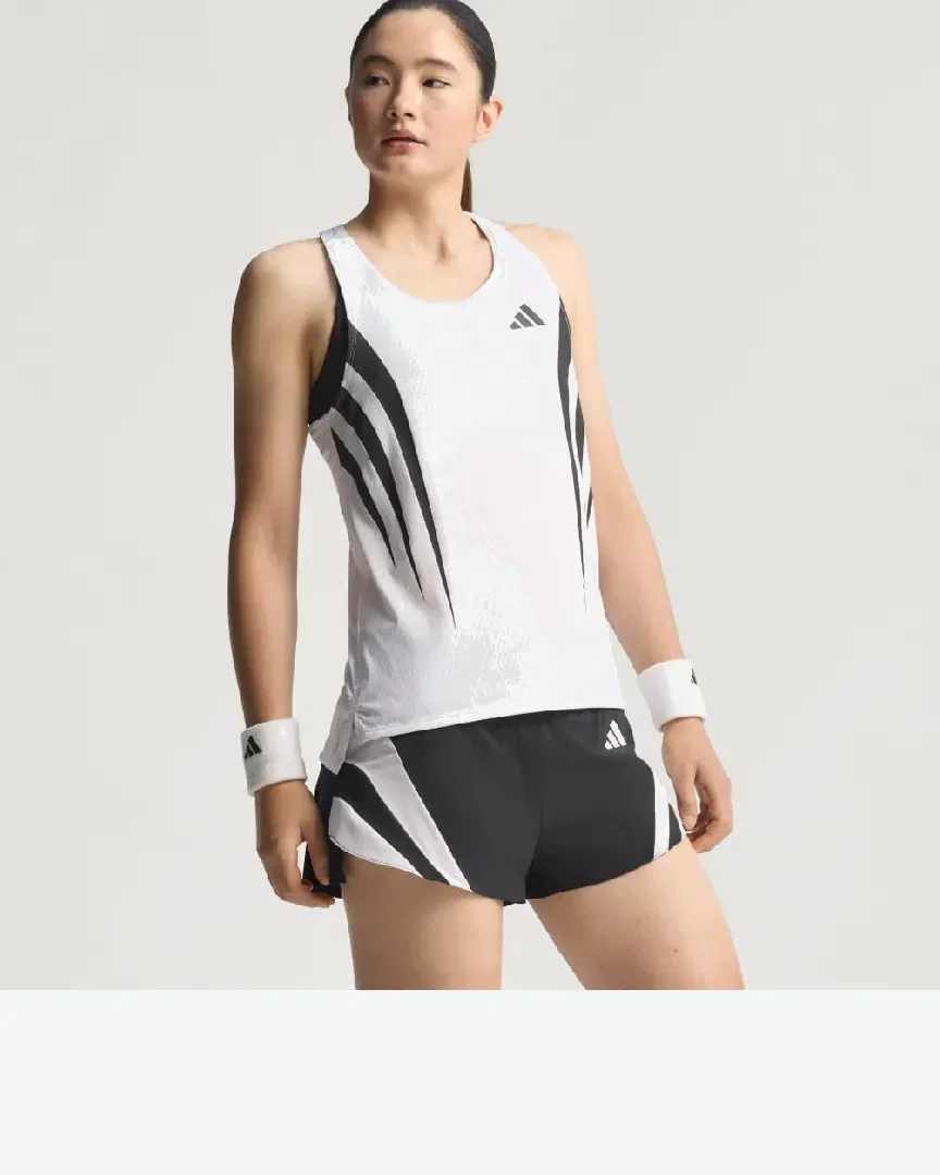 Camiseta sin mangas Adidas de running Adizero Archive Mujer