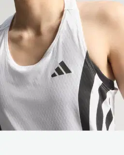 Camiseta sin mangas Adidas de running Adizero Archive Mujer – 4/4